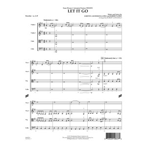 Let It Go (from Frozen) - Conductor Score (Full Score)